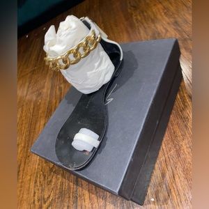 Giuseppe Zanotti Design, White and Gold, Size 37